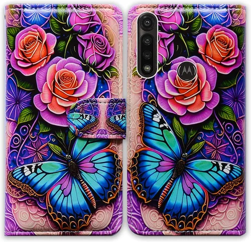 Vista 32 de Bcov Funda para Moto G Power 2020, Motorola G Power, funda de piel con tapa y soporte para ranura para tarjeta y soporte para Motorola Moto G Power