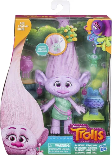 Vista 2 de DreamWorks Trolls Gia Grooves y Troll Baby