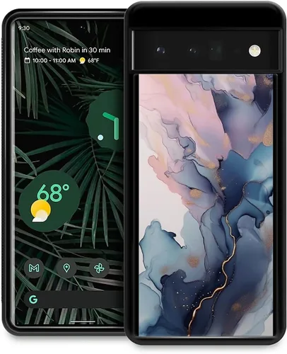 Vista 257 de Compatible con Google Pixel 4A 5G Mobile Case Creative Acrylic Panel trasero Silicona Protección Grip especialmente diseñado para Google Pixel 4A 5G