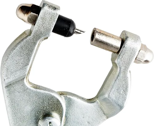 Vista 2 de ToolPro - Perforador de rejilla para remaches de aluminio de 1/8 pulgadas - Herramienta de muescas de rejilla de techo y remache para instalación