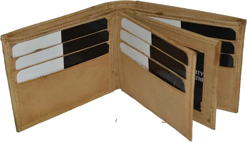 Vista 4 de portafolios de piel para hombre