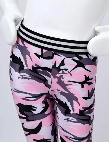Vista 3 de CHICTRY Leggings deportivos de 2 piezas para niñas con camiseta sin mangas, conjuntos para gimnasia, deportes, entrenamiento, fitness