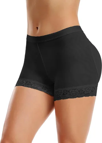 Vista 3 de KIWI RATA Bragas de encaje acolchadas sin costuras para mujer