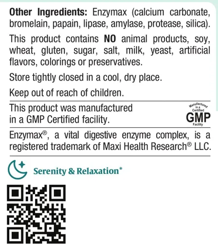 Vista 3 de Maxi Salud CCI – inositol – con Taurina y Vitamina C – Calming Formula – 4 onza Powder – Kosher