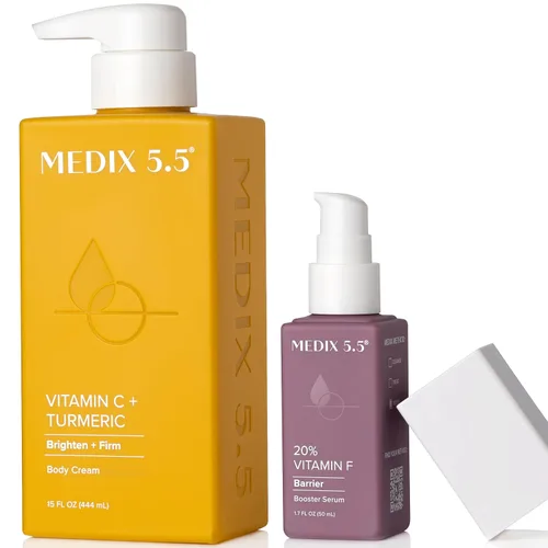 Vista 19 de MEDIX Gel exfoliante para el cuidado de la piel con ácido láctico 10% ácido glicólico y ácido láctico, suero exfoliante para cuerpo y cara AHA