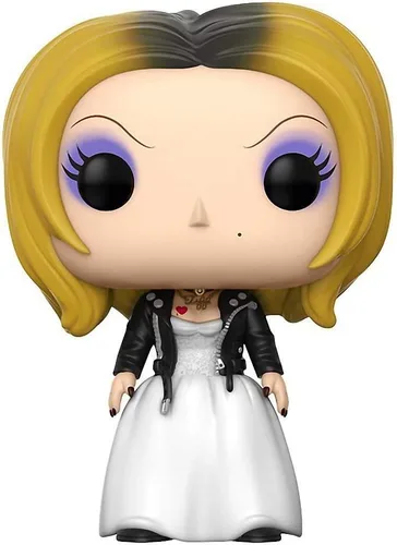 Vista 6 de POP Bride of Chucky - Figura de vinilo de Tiffany Funko Pop! (paquete con funda protectora compatible con Pop Box), multicolor, 3.75 pulgadas