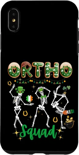Vista 7 de Funda ortopédica a juego para iPhone 15 Ortho St Patricks Squad