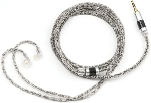 Vista 5 de Linsoul Auriculares KZ AS10 PRO 5BA con cable (sin micrófono) + cable IEM chapado en plata de 16 núcleos Tripowin Zonie
