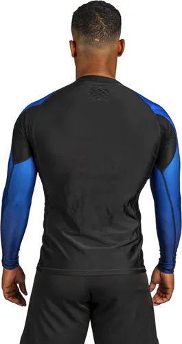 Vista 7 de Sanabul Essentials - Camiseta de compresión de manga larga para artes marciales mixtas (MMA, BJJ)