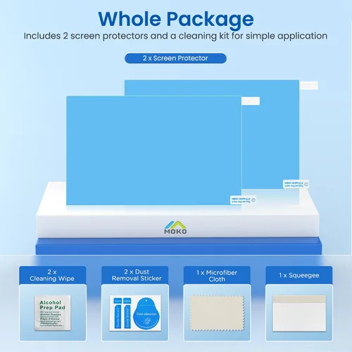 Vista 6 de MoKo Paquete de 2 protectores de pantalla de papel compatibles con Remarkable 2 (2020), película mate antirreflejos que se adapta a Notable 2 2020