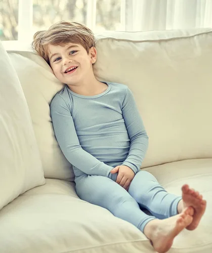 Vista 4 de AVAUMA pijama de manga corta para recién nacido, para niños, niñas, de ajuste cómodo