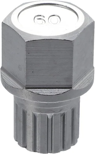 Vista 8 de X AUTOHAUX Tuerca de llave de bloqueo de rueda de coche 7PT para Volkswagen para VW Jetta/Passat/Golf/Rabbit/GTI para Audi Spline Llaves hexagonales