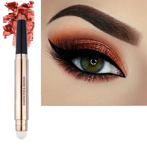 Vista 17 de Juego de sellos de sombra de ojos en barra y alas en crema, regalo del día de la madre, lápiz de sombra de ojos rosa nude, lápiz de sombra de ojos