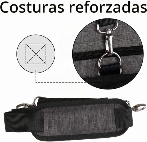 Vista 8 de BAGLHER Funda de mezclador de cocina resistente para batidoras de 4.5 a 5 cuartos de galón, funda de transporte 2 en 1 de hombro y mano con Gris