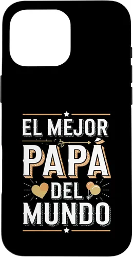Vista 19 de El Mejor Papá Del Mundo Spanish Dad Quote Case for iPhone 16