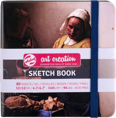 Vista 16 de Talens Art Creation Cuaderno de bocetos 80 hojas, 5.1 in x 8.3 in, negro