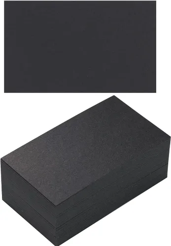 Vista 16 de Paquete de 100 tarjetas de papel grueso en blanco para invitaciones, tarjetas de felicitación, postales, fotos, papel grueso de 250 GSM
