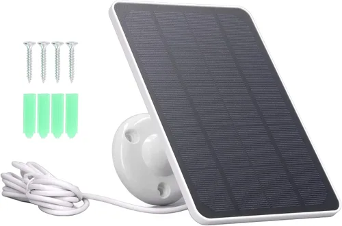 Vista 7 de Cargador de panel solar de 10 W para electrodomésticos con salida tipo C, carga eficiente, amplia compatibilidad, instalación rápida, para luces