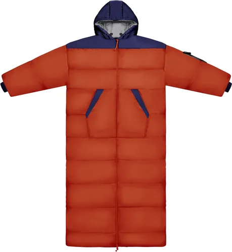 Vista 10 de Thermotuff Wearable Sleeping Bag with Dual Hoodie, Long Sleeves, Pockets & Adjustable Drawstring - Ideal for Camping, Cold Weather Hiking, and
