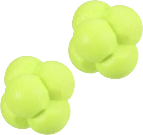 Vista 6 de PATIKIL Pelotas de reacción de rebote, pelota de entrenamiento de coordinación, entrenador de agilidad TPR de alta dificultad, para reflejo