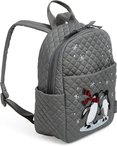 Vista 2 de Vera Bradley Mochila pequeña de algodón para mujer