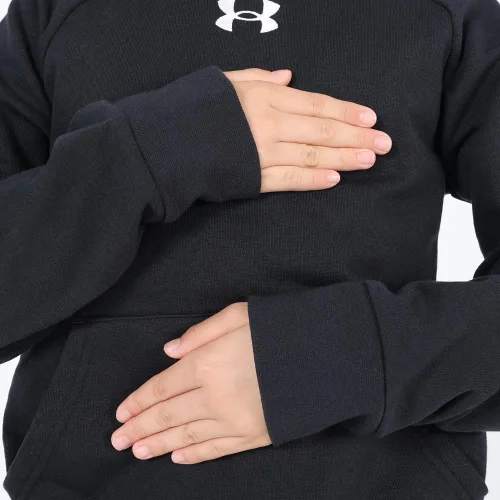 Vista 6 de Under Armour Sudadera con capucha Rival Fleece para niño