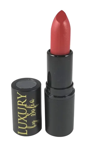 Vista 13 de Luxury by Sofia Lápiz labial totalmente natural, color de labios semimate, hidratante, de larga duración, maquillaje vegano para mujeres (fe)