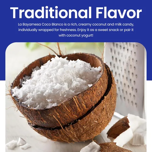 Vista 2 de Bocadillo de caramelo de leche de coco, caramelos orgánicos, yogur de coco, caramelo clásico con relleno cremoso, piezas envueltas individualmente