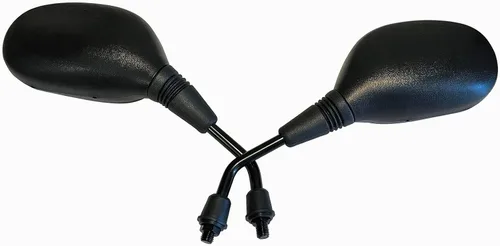 Vista 2 de Black Rear View Mirrors Compatible for 2023 Yamaha MT-09
