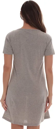 Vista 3 de Just Love 100% algodón dormir vestido noche camisa para mujeres con refranes religiosos
