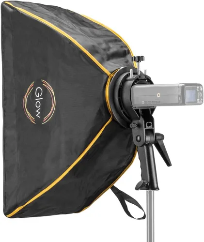 Vista 8 de Glow EZ Lock 10x24 Quick Strip Softbox con montaje Bowens