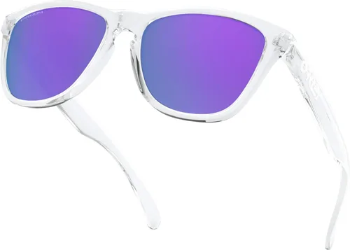 Vista 5 de Oakley Frogskins - Gafas de sol con lentes de color violeta y adhesivo