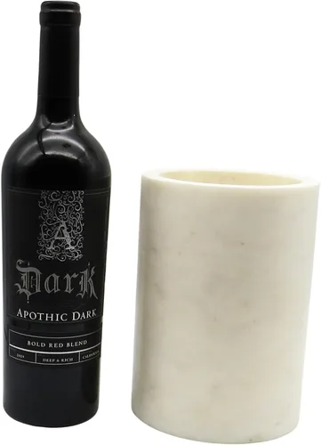 Vista 8 de Regalo para los amantes del vino, Enfriador de bebidas de 1.45 litros, Cubo de enfriador de vino de mármol, Soporte para utensilios de cocina