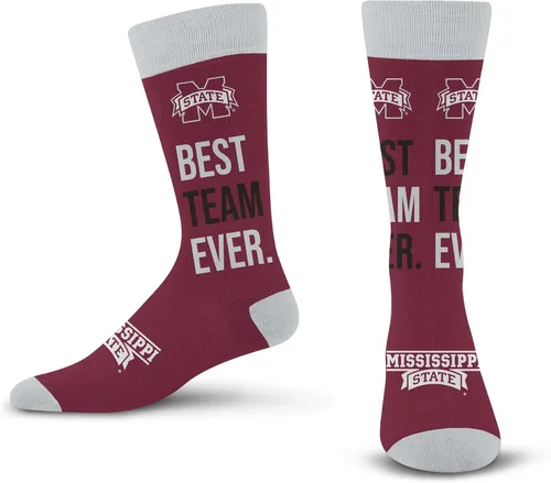 Vista 45 de For Bare Feet NCAA Unisex Best Team Ever Crew Sock Ncaa