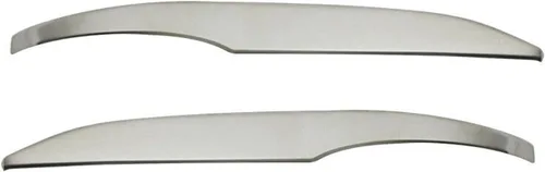 Vista 8 de OMAC Tapas de cubierta de espejo lateral para Toyota 4Runner 2003-2009 acero inoxidable 2 piezas