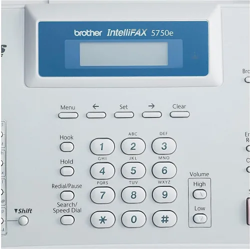 Vista 5 de Brother 757666 IntelliFAX 5750e CopiadoraFaxImpresora
