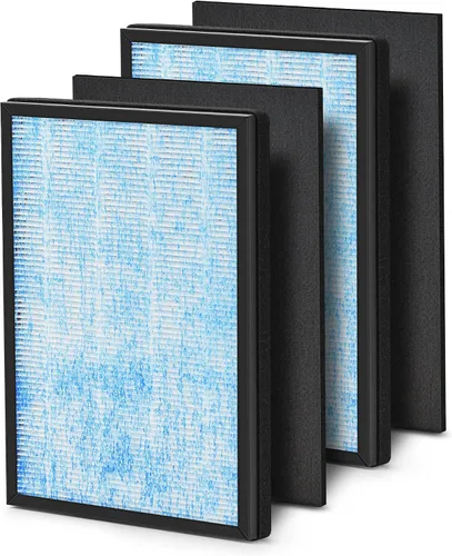 Vista 10 de [1 juego] Juego de filtros de repuesto HEPA de 8L compatibles con filtros de aire Okaysou Airmax de 8 L, filtro Airmax de 3 etapas de 8L, filtro