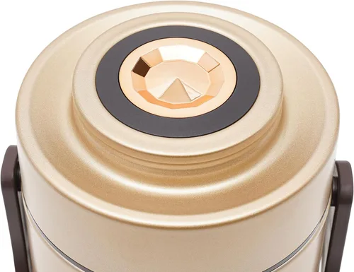 Vista 8 de LOYALHEARTDY Termo de 67 onzas para comida caliente, tarro térmico de alimentos con aislamiento de 3 capas sellado, recipientes de sopa apilables