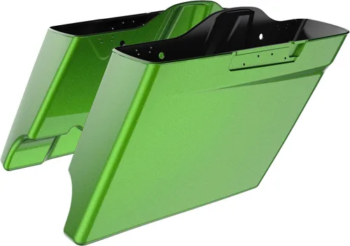 Vista 29 de Alforjas extendidas para Harley Touring Street Glide, Electra Glide, Road Glide 2014-2023 (whisky ámbar)