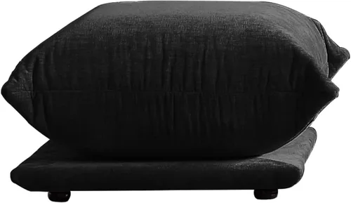 Vista 24 de JACH Mid-Century - Sofá modular moderno de felpilla para sala de estar, sofás minimalistas profundos de 3 asientos con cojín grueso, muebles cómodos
