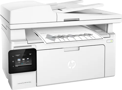 Vista 3 de HP Laserjet Pro M130fn - Impresora láser todo en uno, Gris Claro
