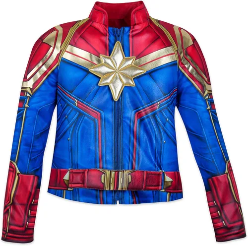 Vista 3 de Marvel Disfraz de capitán para niñas