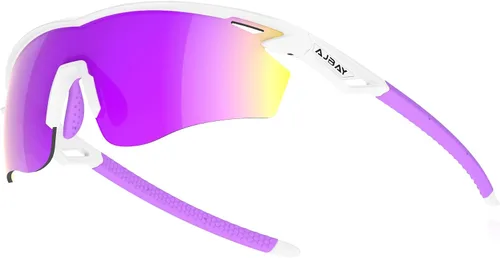 Vista 14 de Lentes de sol deportivos polarizados para hombres y mujeres, lentes de sol envolventes para correr, ciclismo, béisbol, pesca, golf, senderismo