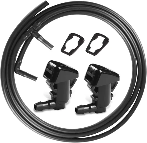 Vista 19 de OTUAYAUTO Kit de boquillas de lavador de parabrisas delantero para Ford F150 2004-2013 - Reemplaza OEM # 3W7Z-17603-AA, 3W7Z17603AA, boquilla
