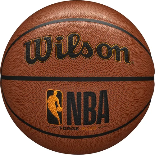 Vista 9 de Balones para baloncesto en interiores y exteriores Wilson NBA Forge Series Marrón