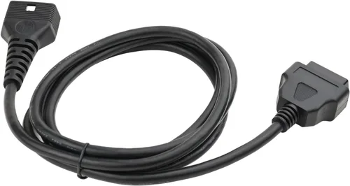 Vista 2 de iKKEGOL Cable cordón de extensión OBD2 OBD II macho a hembra completo de 16 pines, adaptador de herramienta de diagnóstico para auto coche vehículo