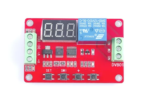 Vista 6 de Comparador de voltaje digital Control de medición de voltaje de 0-100 V Medición de voltaje Protección de descarga de carga Protección contra