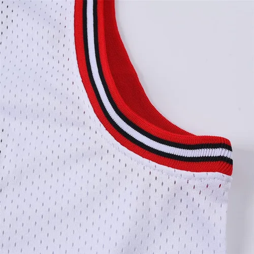 Vista 6 de Camiseta de baloncesto juvenil de cabra clásica 23 hiphop, fiesta temática, camisas de regalo para niños, bordado para fanáticos del baloncesto