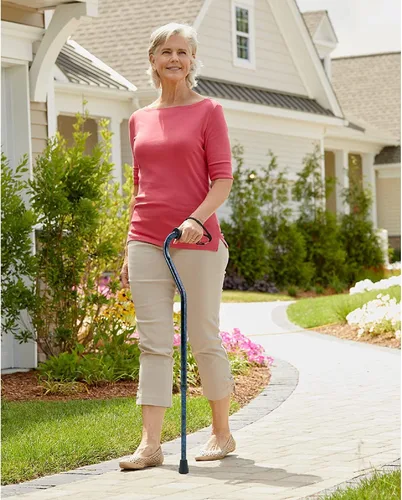 Vista 6 de Carex Designer Offset Walking Cane
