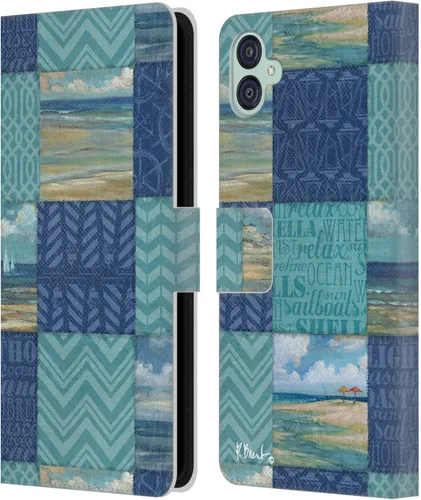 Vista 15 de Head Case Designs Funda de piel con licencia oficial de Paul Brent Agate Mermaid Coastal Book Funda compatible con Samsung Galaxy M04 5G / Galaxy